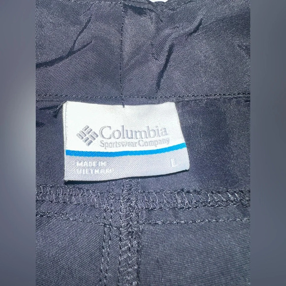 Columbia PFG Women Black Shorts Size L - Picture 5 of 6